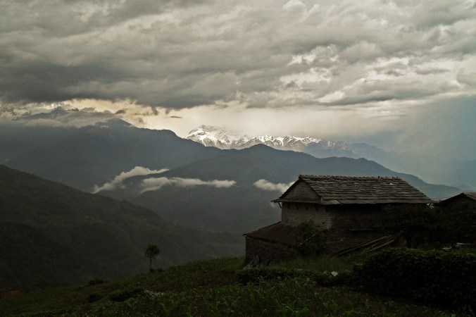 Annapurna mountain range